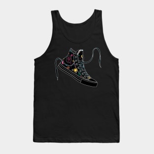 Libra high tops - Pastel &amp; black Tank Top